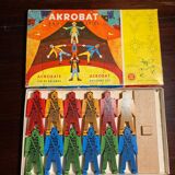 Old vintage akrobat skill game