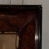 Watercolor on paper of a young girl lying on a bed, late 19th century