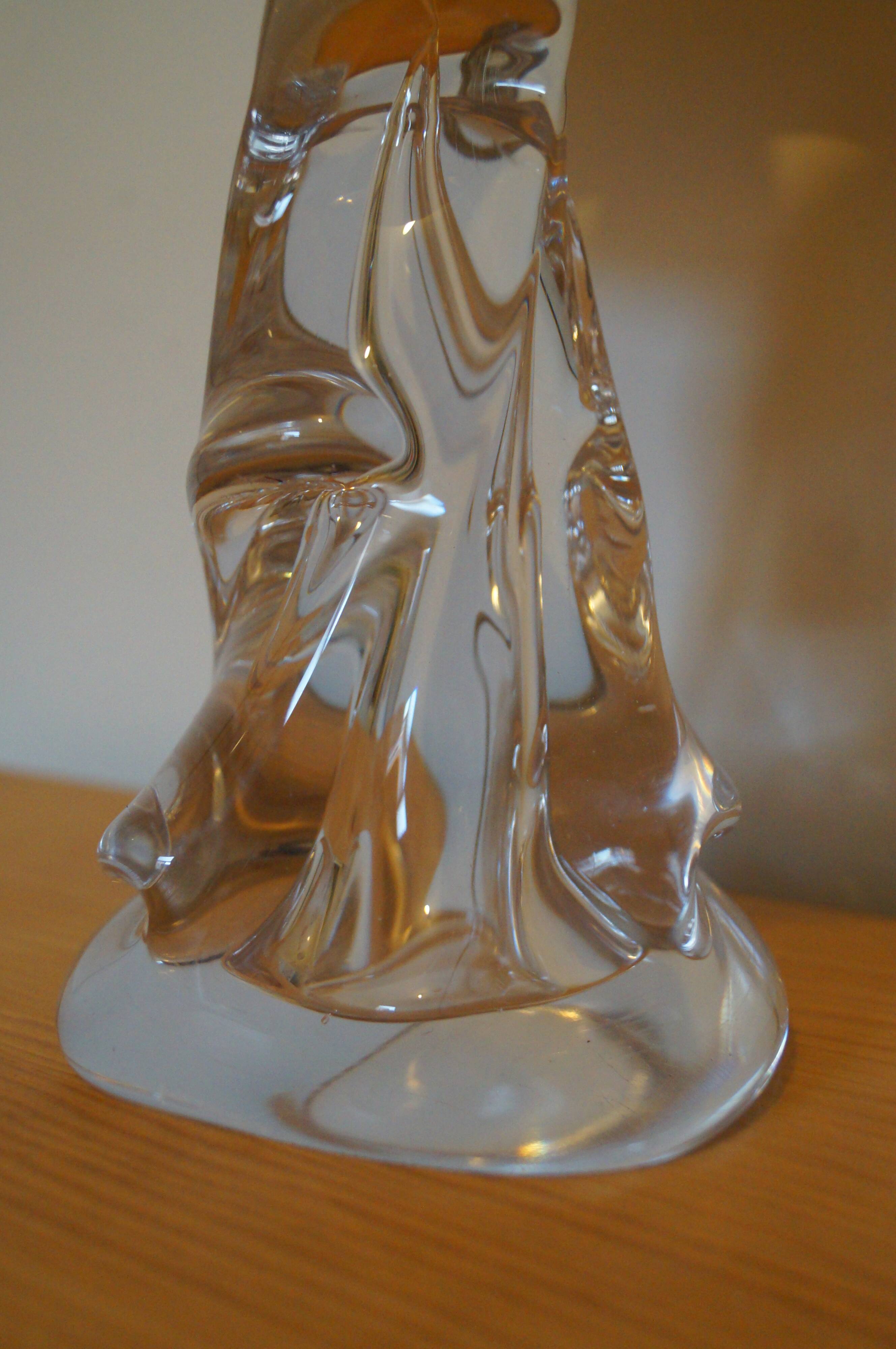 Art-deco crystal lamp 1930