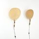 Pair of wall sconces "Uchiwa" by Ingo Maurer for M Design, years