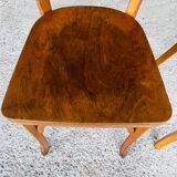 Pair of Baumann bistro chairs, circa 1950's