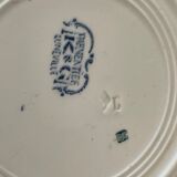 Six old K&G Lunéville hollow plates