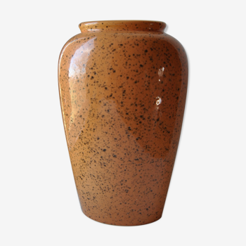 W.Germany 504-30 orange speckled vase 70s