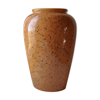 W.Germany 504-30 orange speckled vase 70s