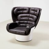 Joe Colombo Elda Lounge Chair for Comfort Italy 1963