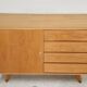 U-458 oak sideboard by Jiri Jiroutek for Interier Praha 1960