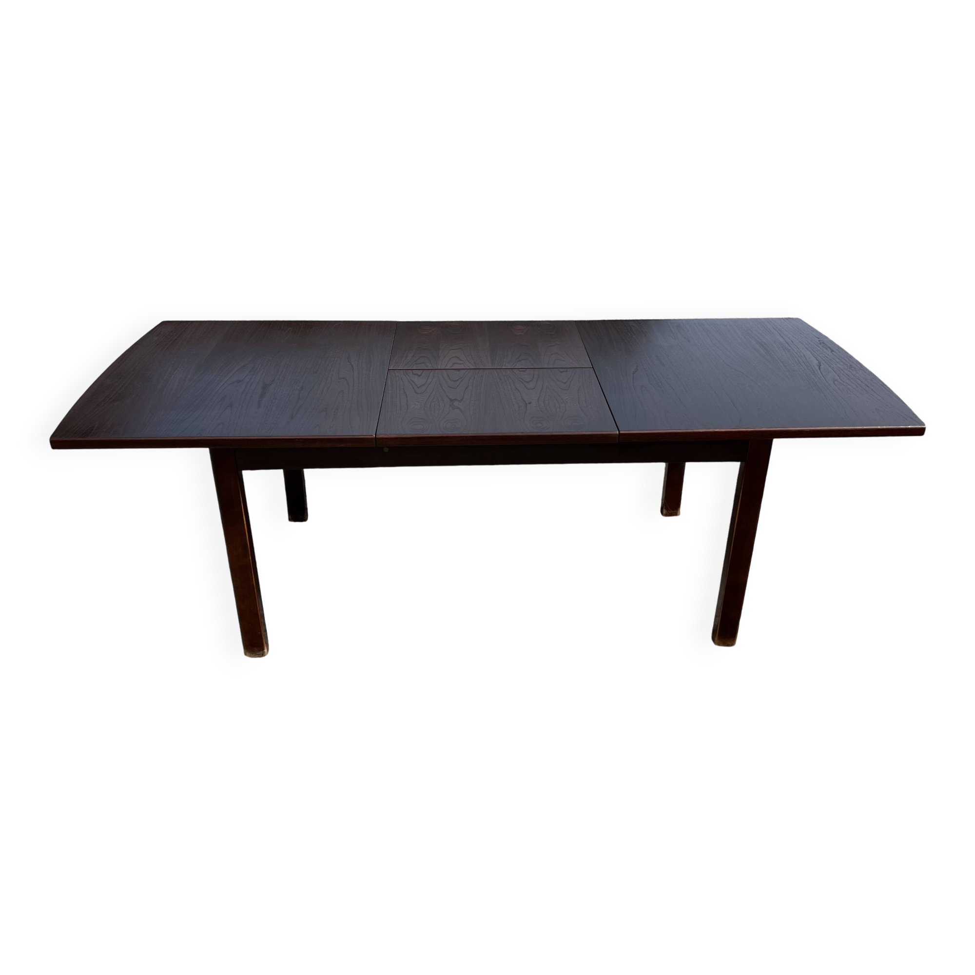 Scandinavian extendable teak table