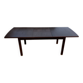 Scandinavian extendable teak table