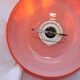 Hanging rises and drops vintage orange opaline