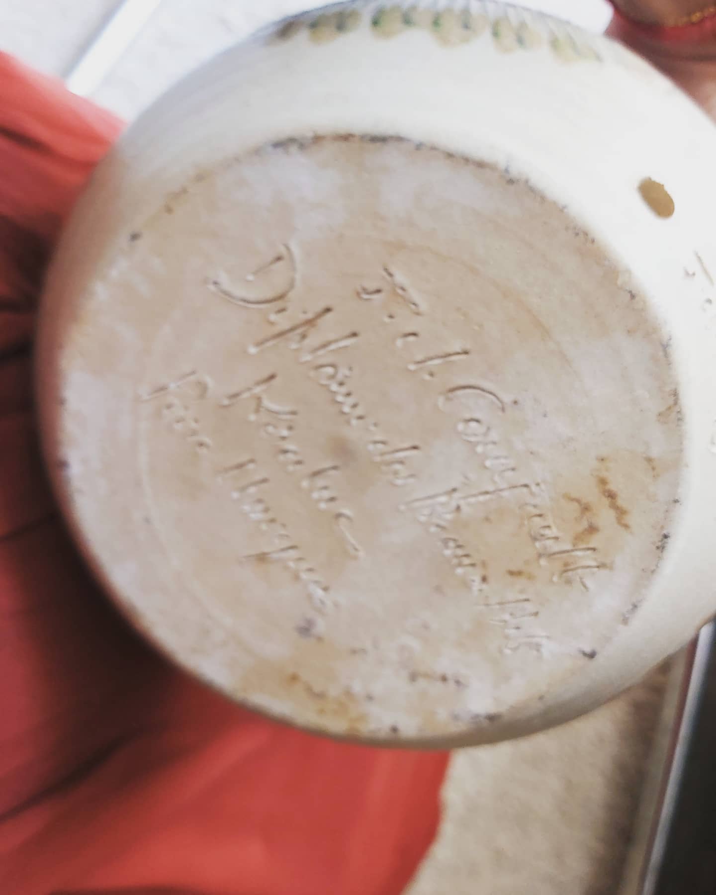 Ceramic lamp by J.C Courjault