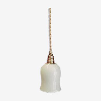 Baladeuse opaline blanche