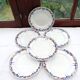 6 old Moulin des loups flat plates