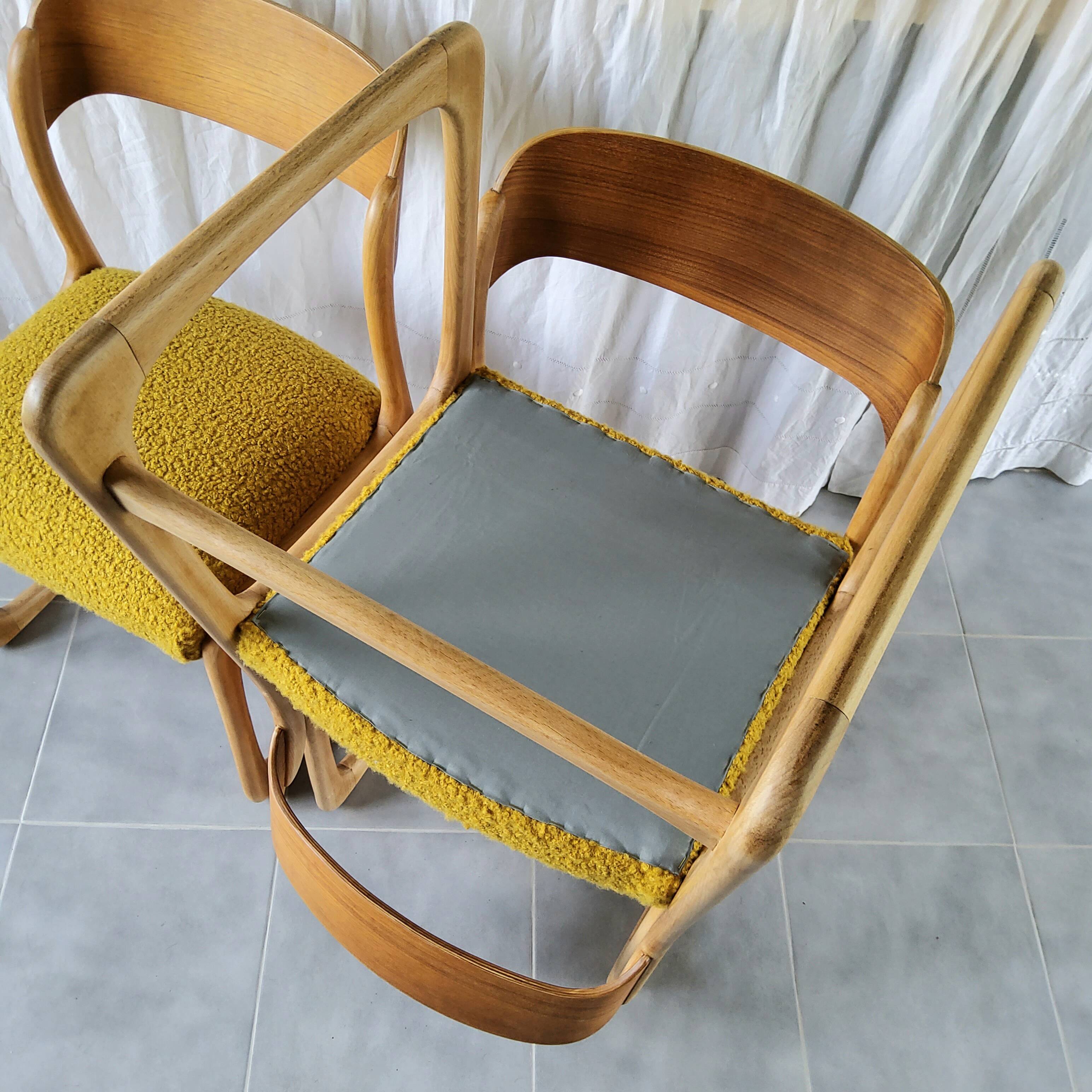 Baumann Sled Chair Set