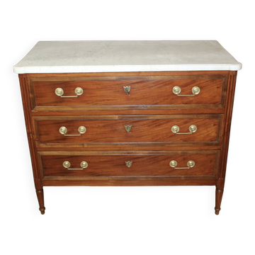 Small Louis XVI chest of drawers circa 1800
