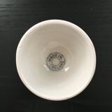Vase blanc décor blé