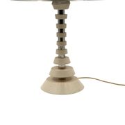 Lampe de table pagode de l'âge spatial, France années 1970