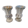 Pair of cast iron vases from 1900 from Charleville-Mézières