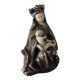 Old Plaster Statuette: Seated Virgin and Child