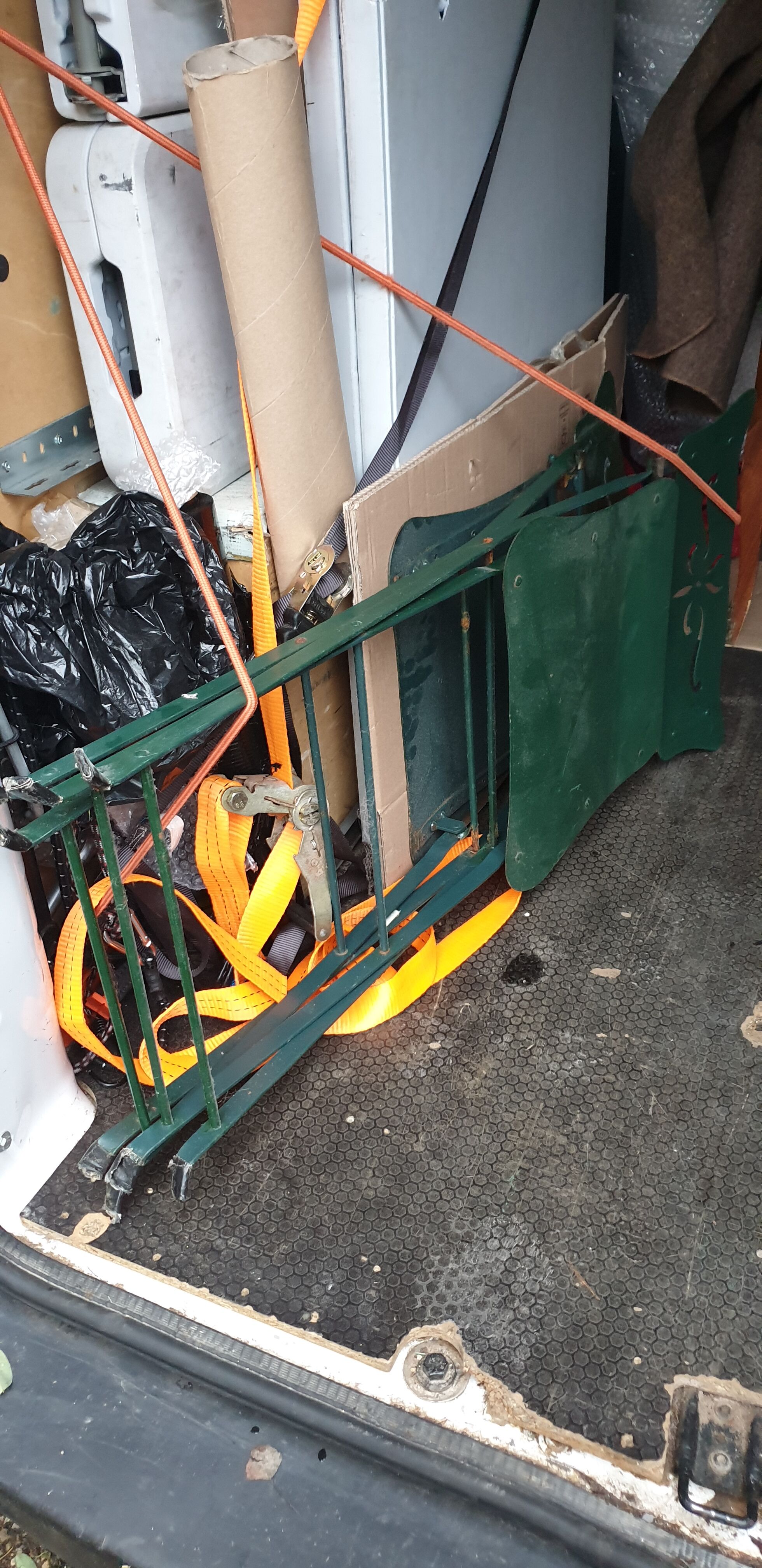 Garden furniture worked iron