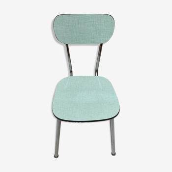 Light green formica chair