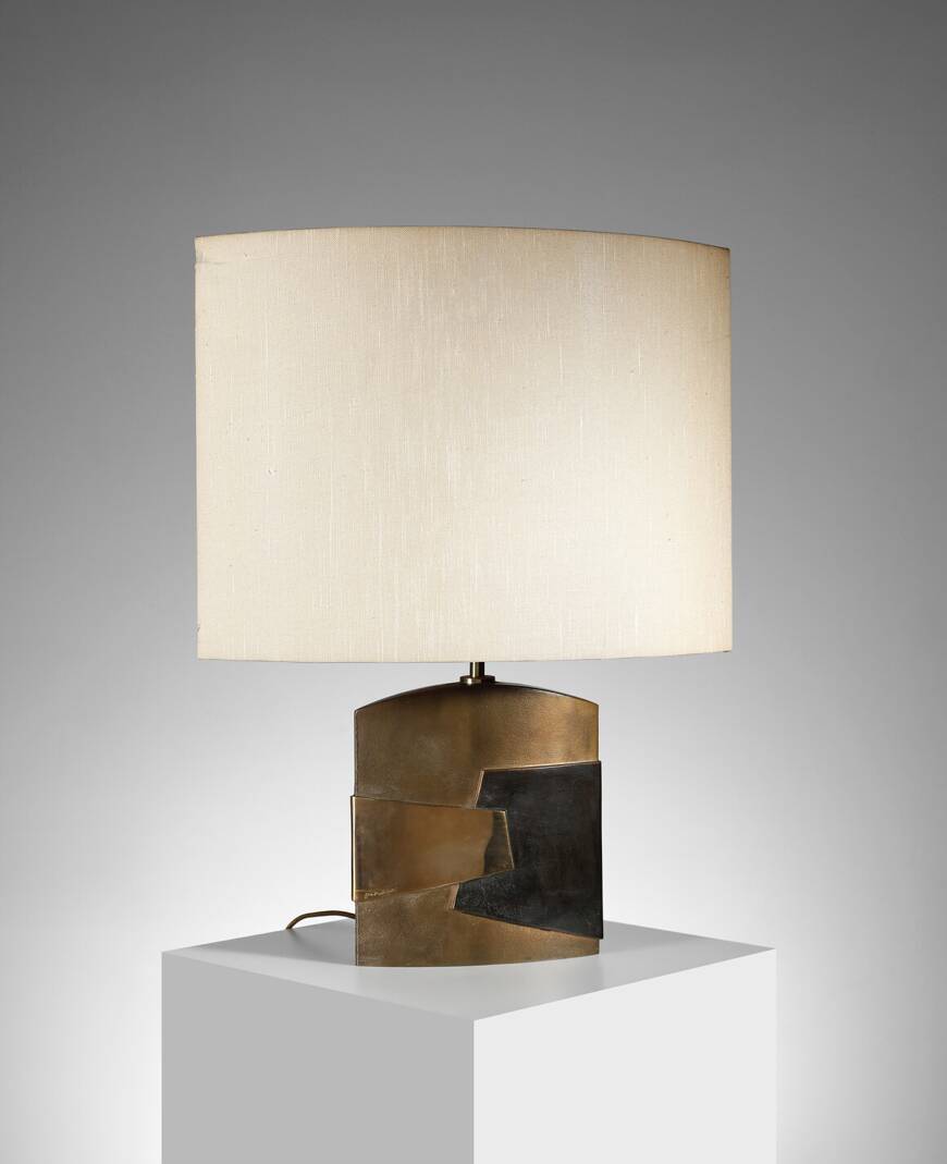 Esa Fedrigolli, Hollywood Regency table lamp, Italy 1970s
