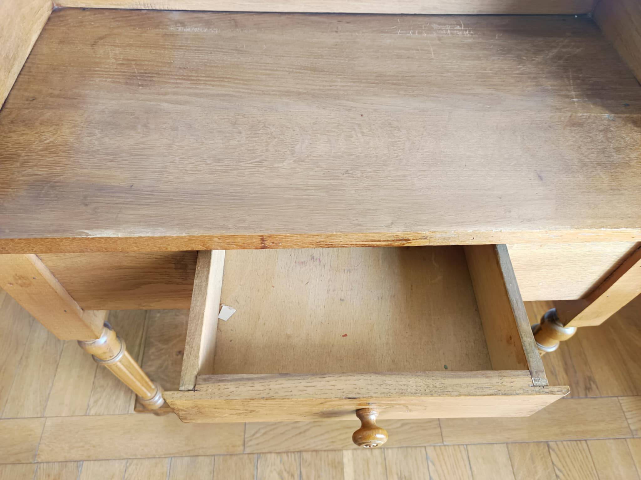 1940s wooden dressing table