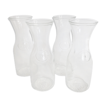 4 pichets à vin ou a eau "bistrot", 0,5 litres