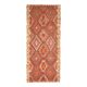 Vintage Turkish Hand-Knotted Wool Cotton Red Runner Rug 146x335