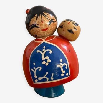 Vintage Kokeshi doll