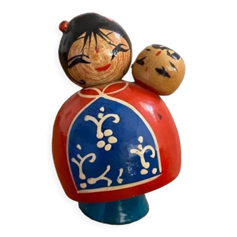 Vintage Kokeshi doll