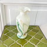 Murano style glass vase