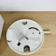 Lita 70s square opaline wall light, ceiling light