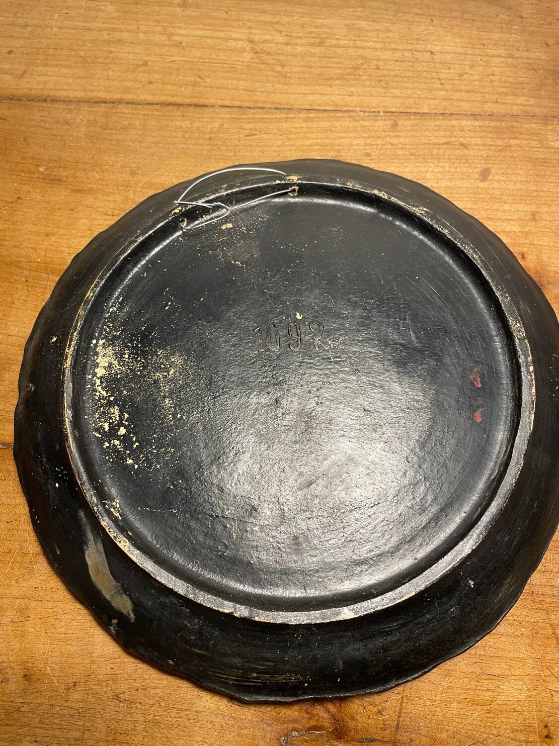 2 wall plates circa 1900