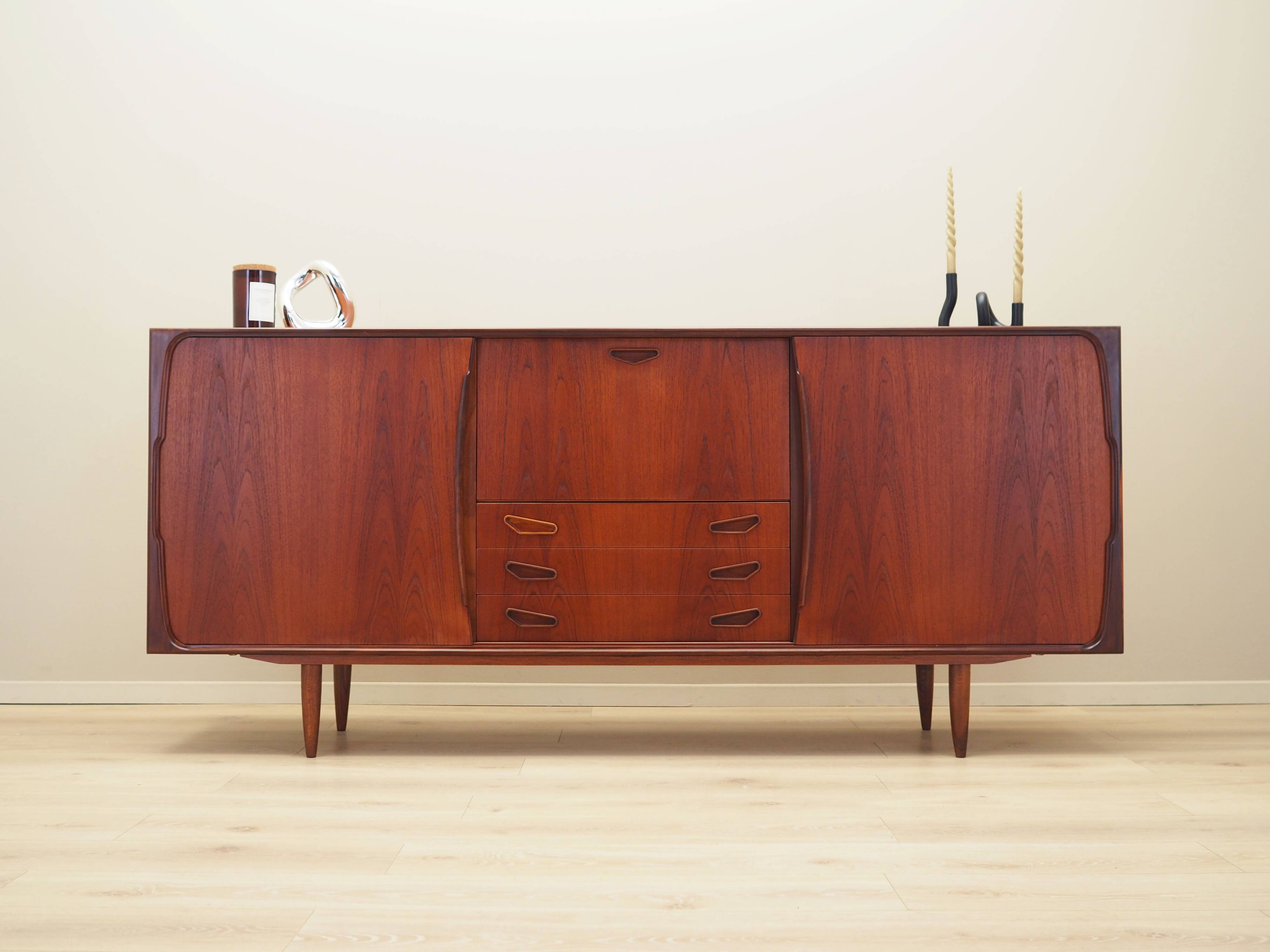 Teak sideboard, Danish design, 1970s, production: Denmark