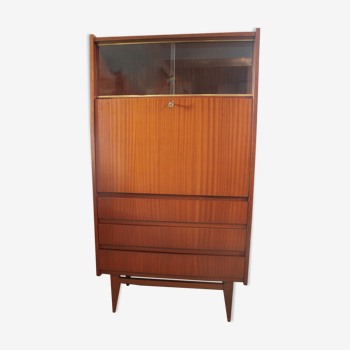 Scandinavian-style teak secretary