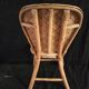 Children's wooden lounge and chestnut weaving