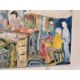 Oil on canvas by Mr. Porte
