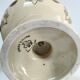 Three Saint-Uze ceramic tealight candle holders, early 20th century