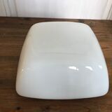 Vintage square opaline sconce