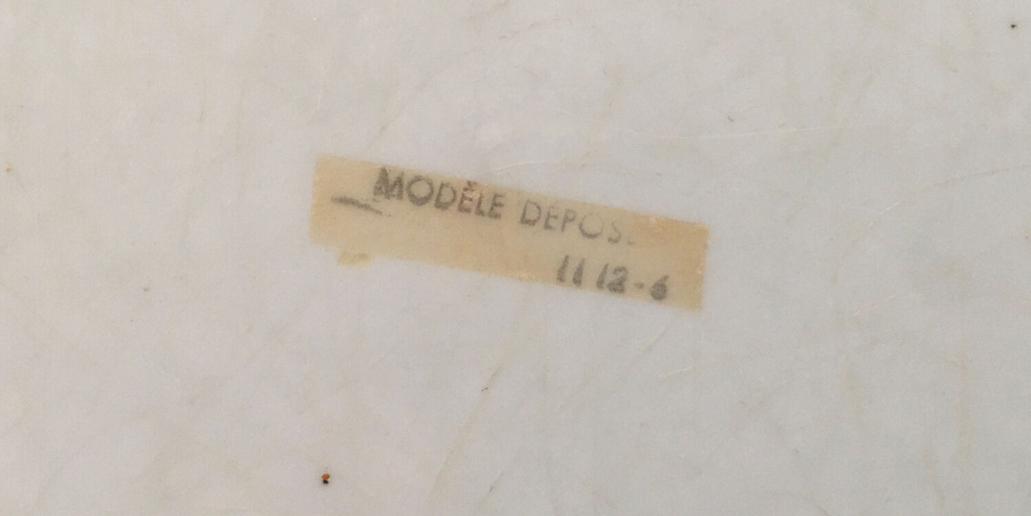 Vintage Côte d'Azur road map tray