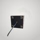 Large Brass and Black Lamp 1970s Dlg Maison Jansen Design and Elegance