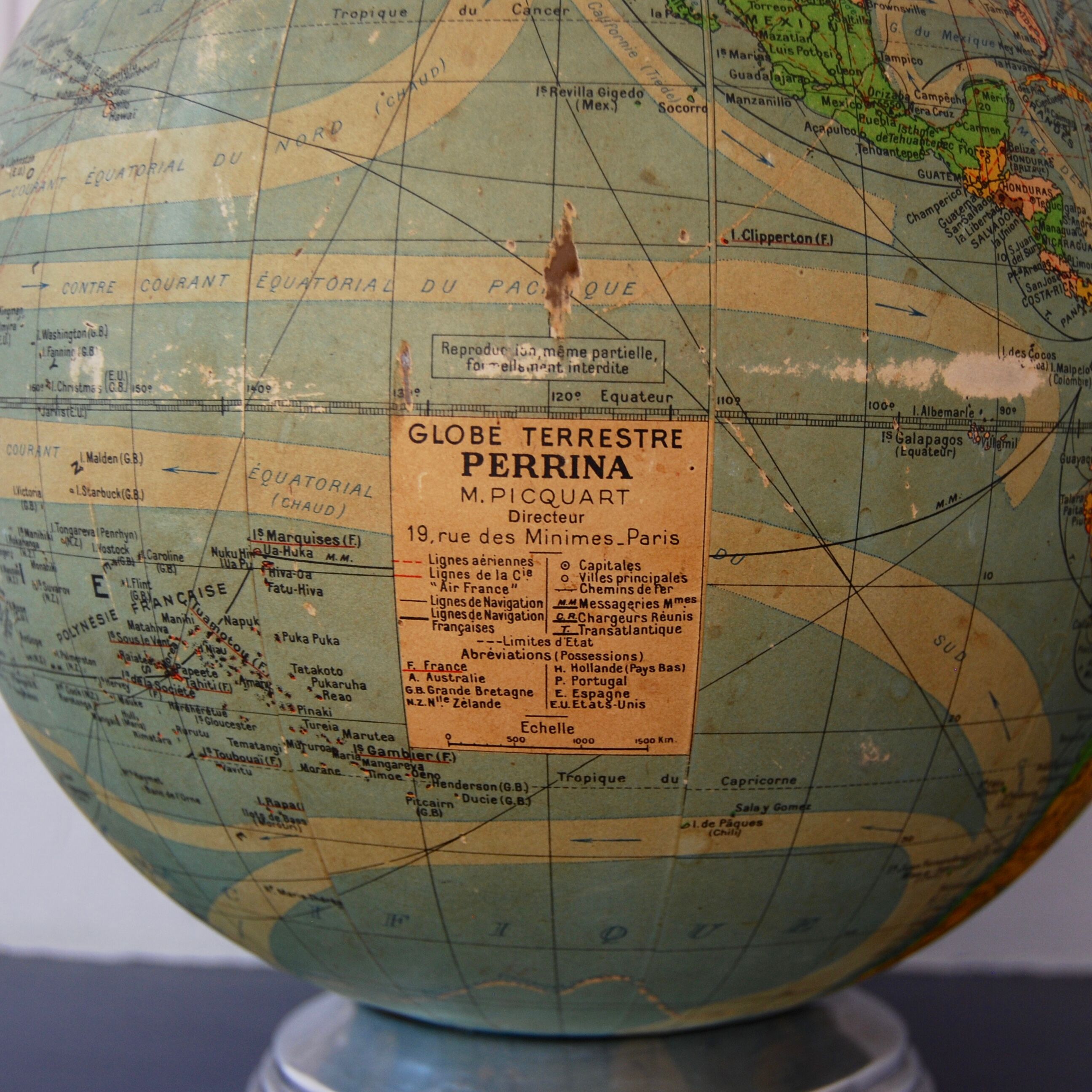 Light globe Perrina glass