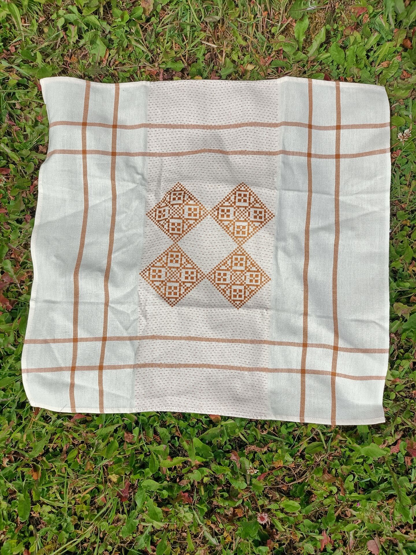 Set of retro napkins