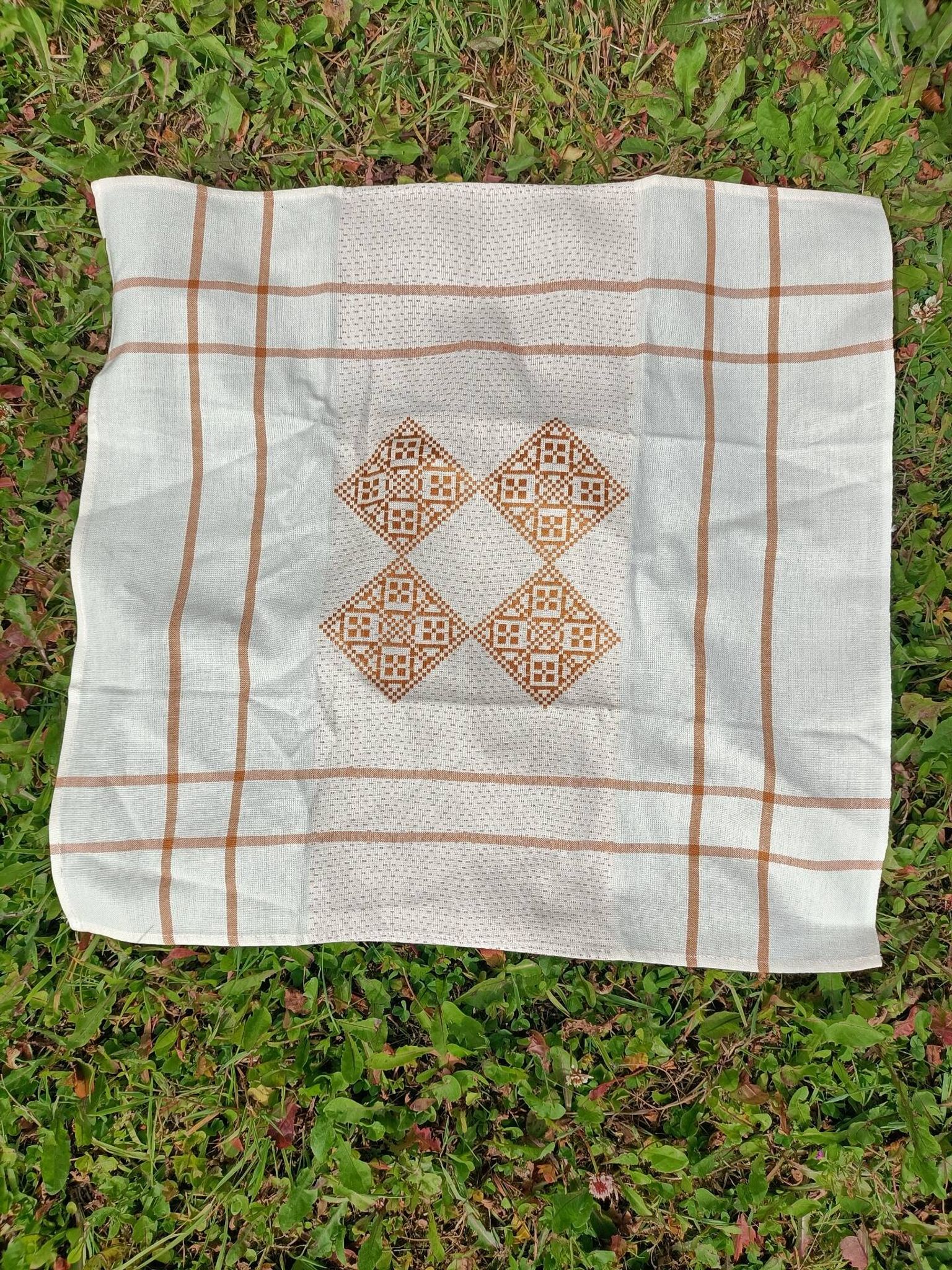 Set of retro napkins