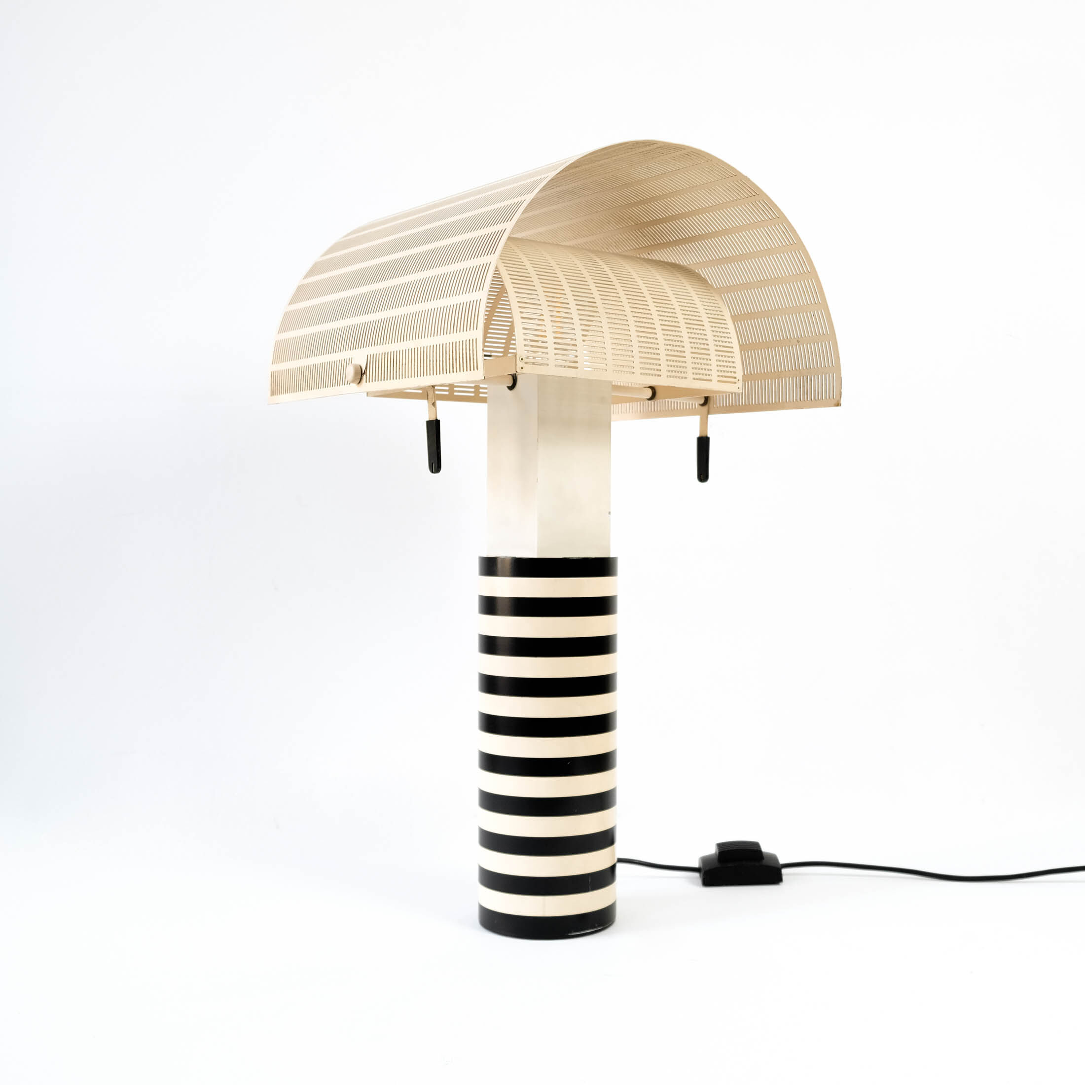 Early Postmodern "Shogun" Table Lamp by Mario Botta for Artemide, Italy 1986