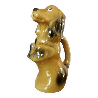 Ceramic “dog” pitcher 1960 1970