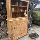 Renovated antique wooden dresser