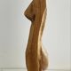 Stylised vintage female sculpture from the 1960s with organic shapes.