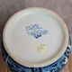 Vase vintage Delfia bleu et blanc – Grand modèle floral – Esprit Delft / hollandais