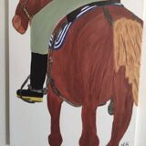 Canvas "Cuban Stroll Cuban Cowboy"